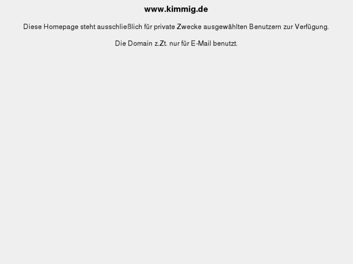 www.kimmig.net