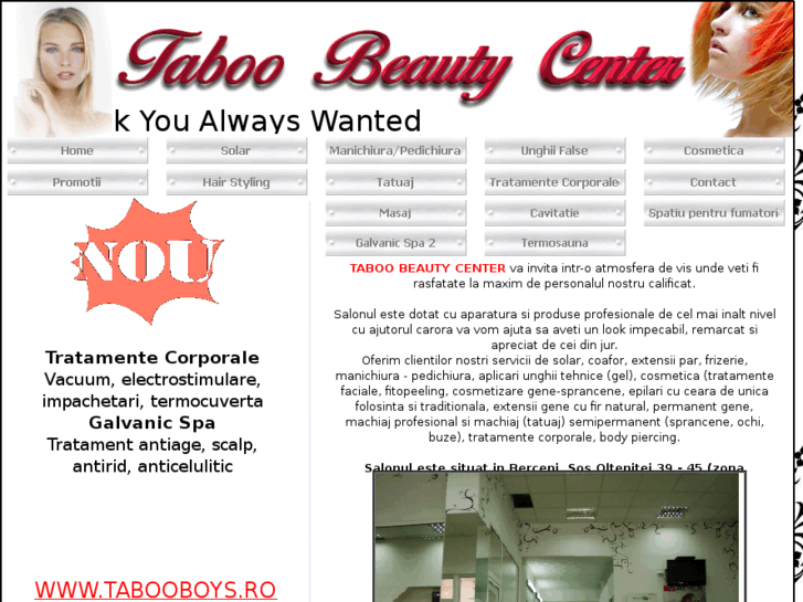 www.taboobeautycenter.ro
