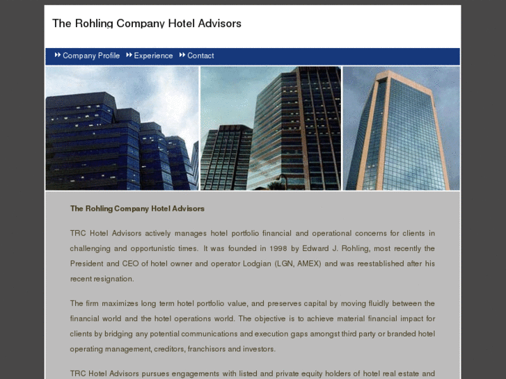 www.trchoteladvisors.com