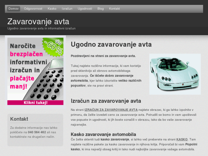 www.zavarovanjeavta.com