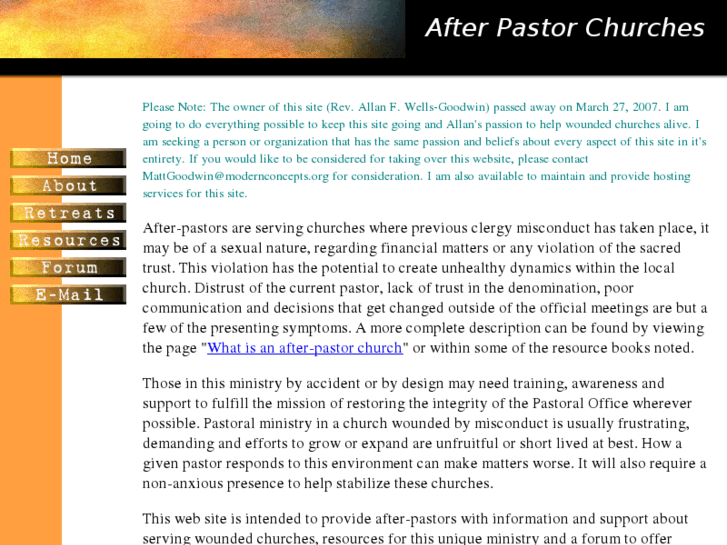 www.afterpastor.org