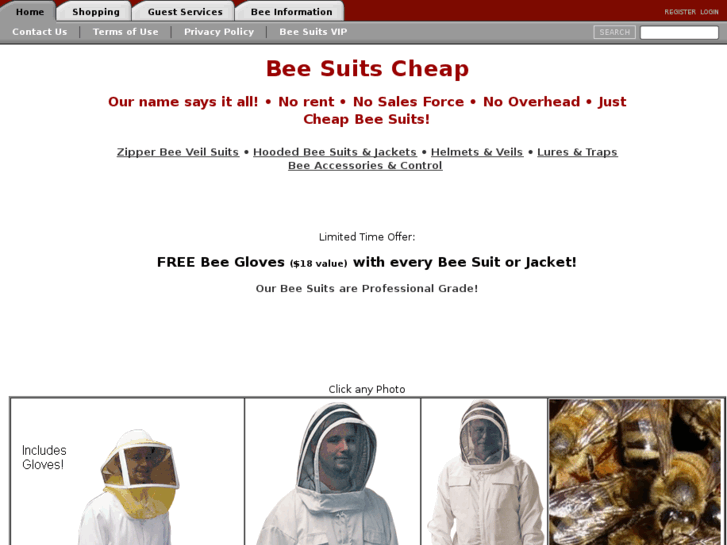 www.cheapbeesuits.com