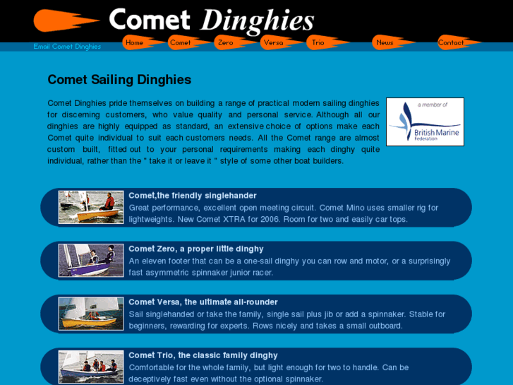 www.cometdinghies.com