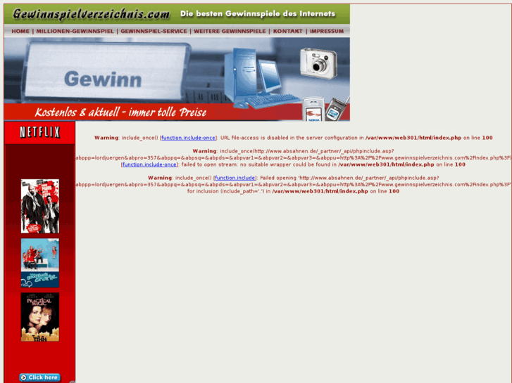 www.gewinnspielverzeichnis.com