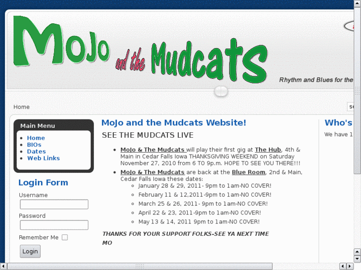 www.mojoandthemudcats.com