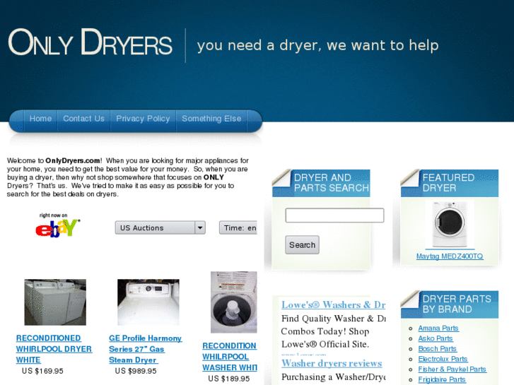 www.onlydryers.com