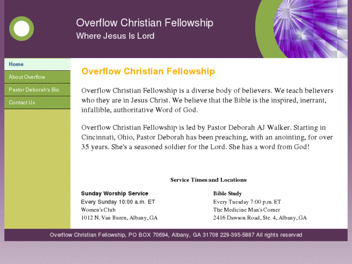 www.overflowchristianfellowship.com