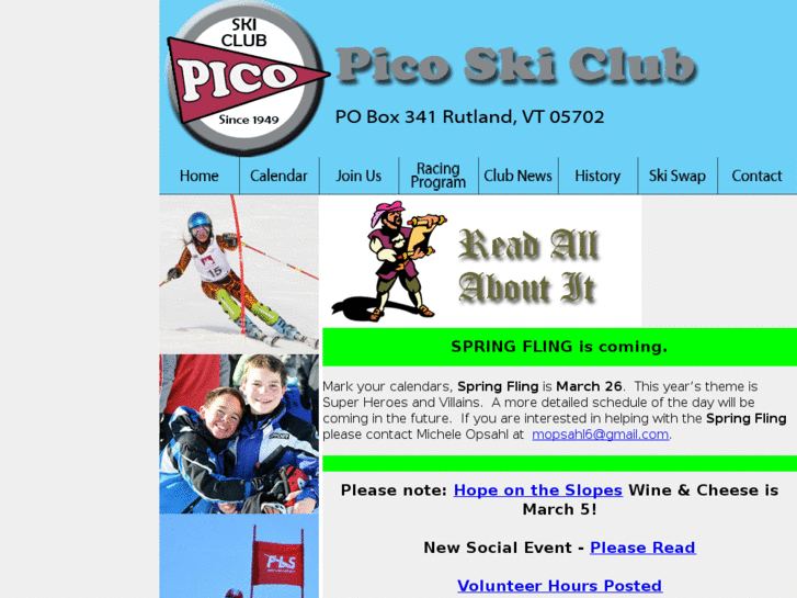 www.picoskiclub.com