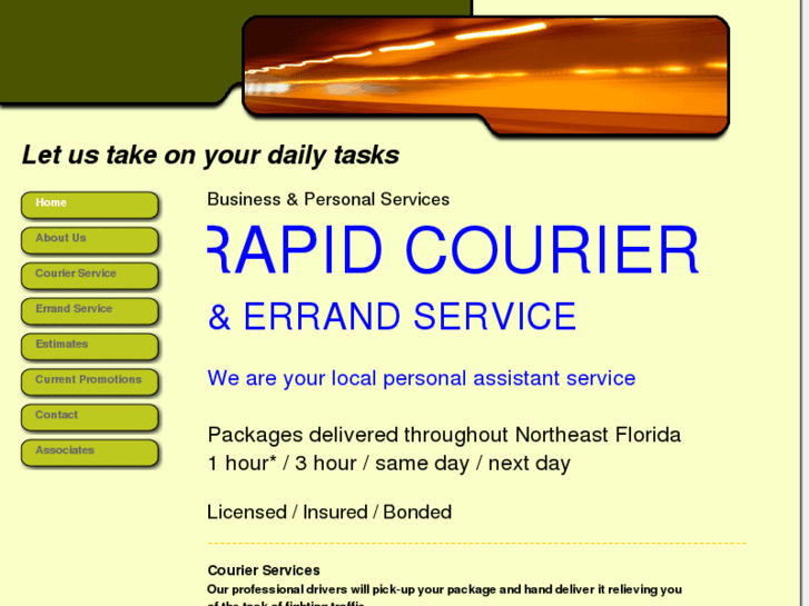 www.rapidcourierjax.com
