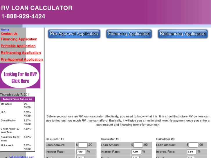 www.rv-loan-calculator.net