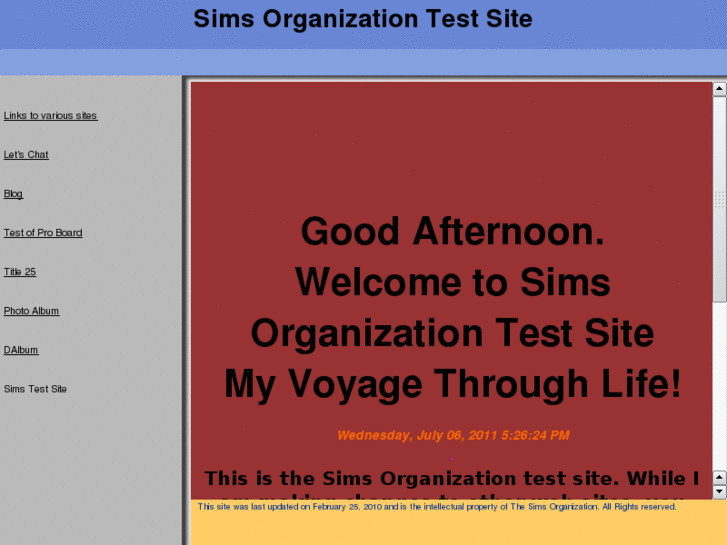 www.simstestsite.com