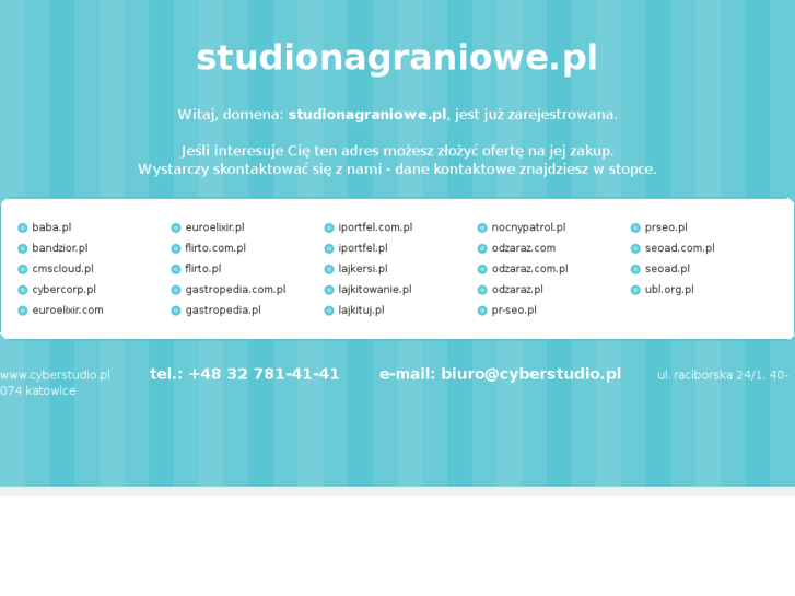 www.studionagraniowe.pl