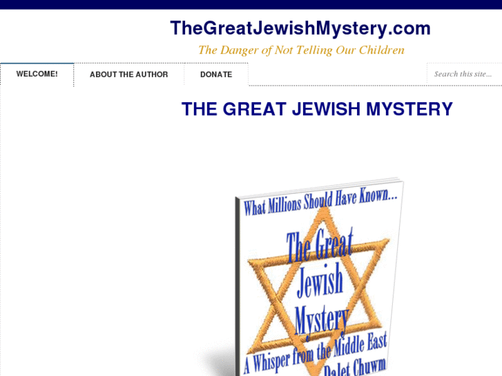 www.thegreatjewishmystery.com