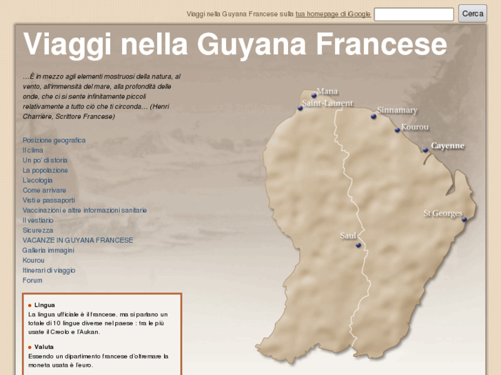 www.viaggiguyanafrancese.it