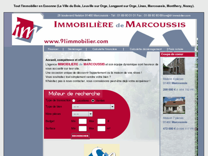 www.91immobilier.com