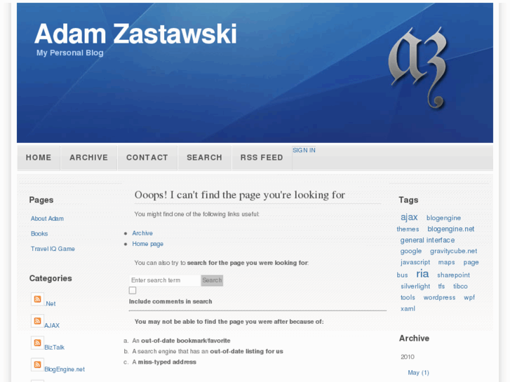 www.adamzastawski.com