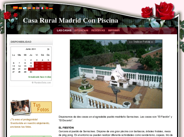 www.casaruralmadridconpiscina.com