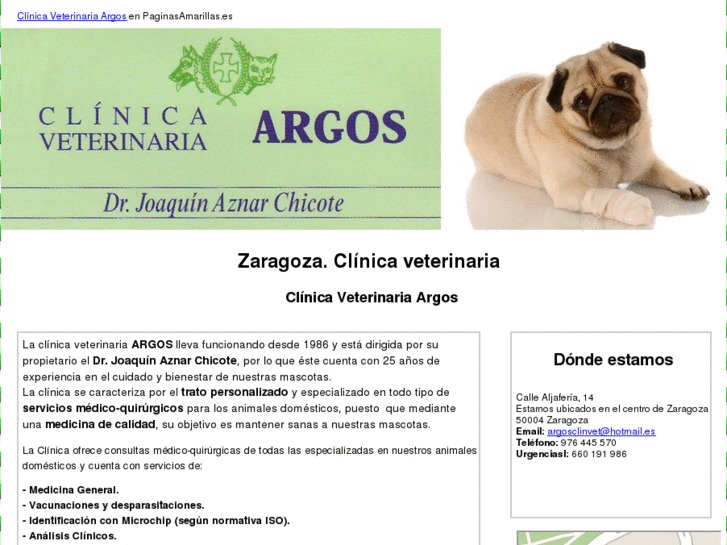 www.clinicaveterinariaargos.com