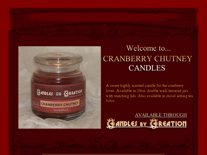 www.cranberrychutneycandles.com