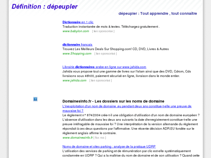 www.depeupler.com