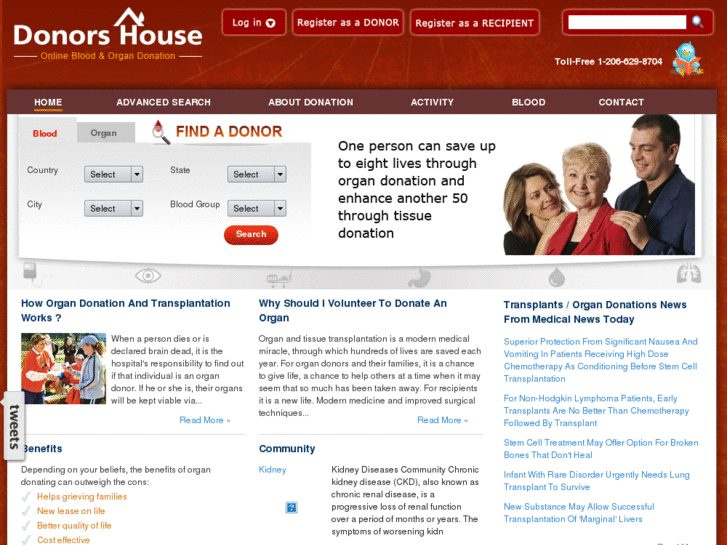 www.donorshouse.com