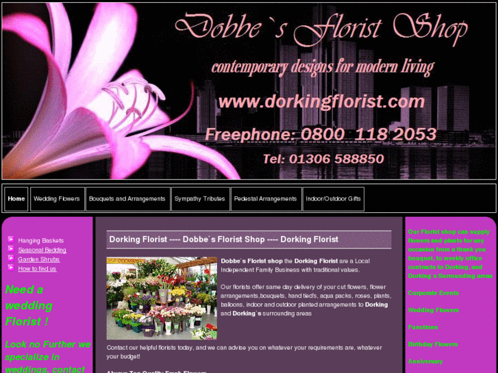www.dorkingflorist.com
