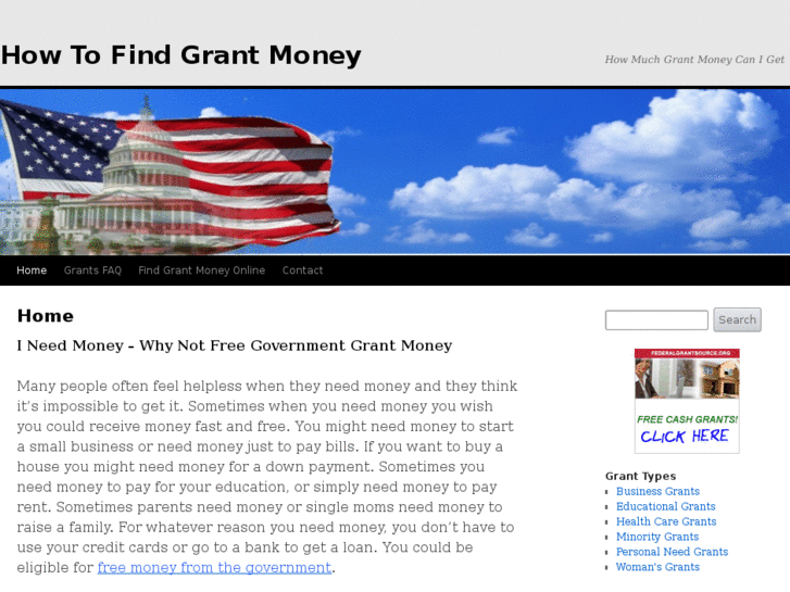 www.findgrantmoney.info