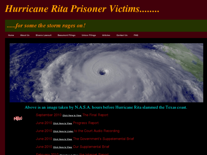 www.hurricaneritavictims.net