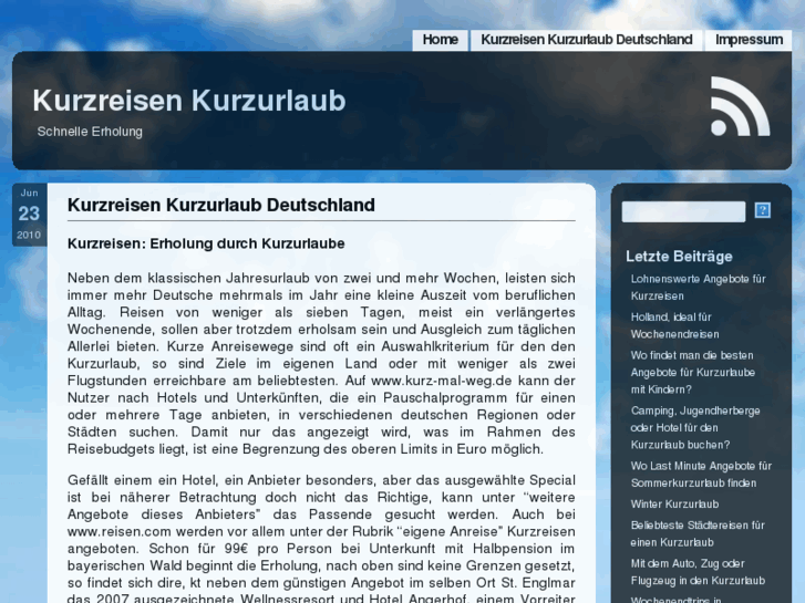 www.kurzreisenkurzurlaub.com