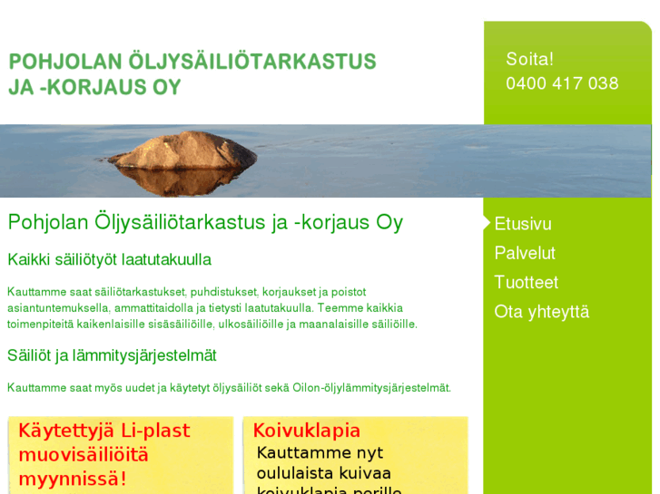 www.pohjolanoljysailiotarkastus.com