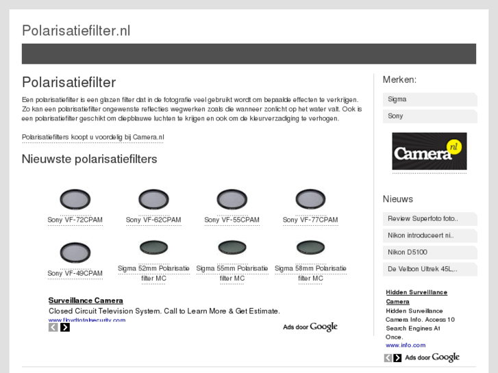 www.polarisatiefilter.nl