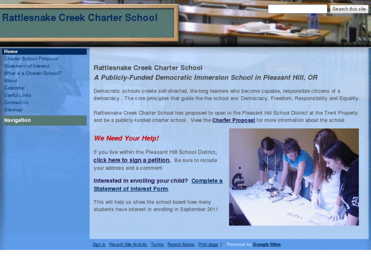 www.rattlesnakecreekschool.com