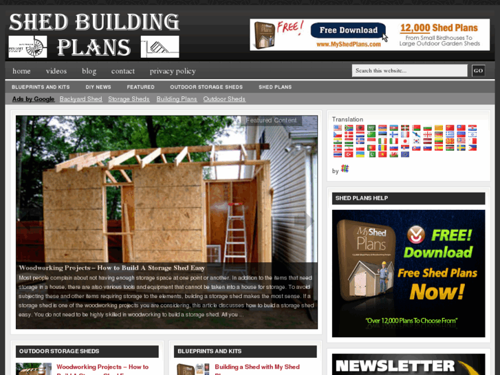 www.shed-building-plans.com