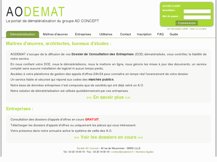 www.aodemat.fr