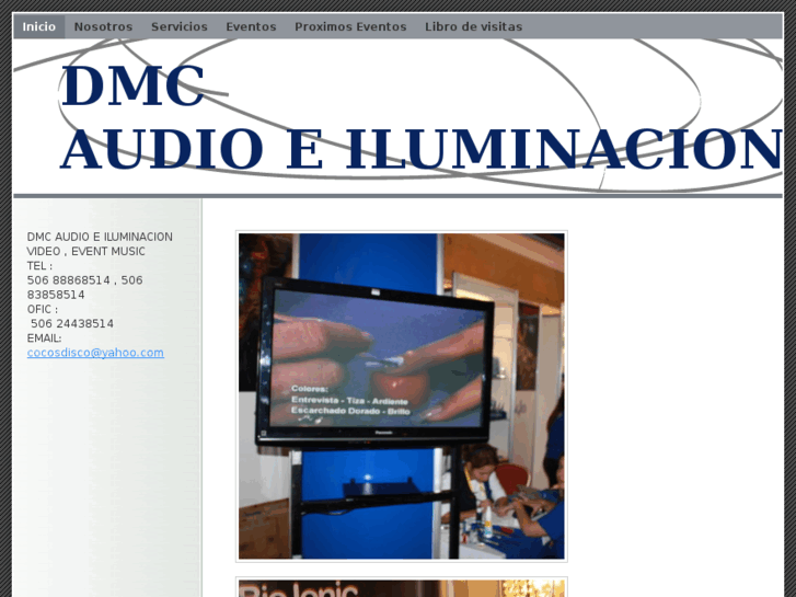 www.dmcaudioeiluminacion.com