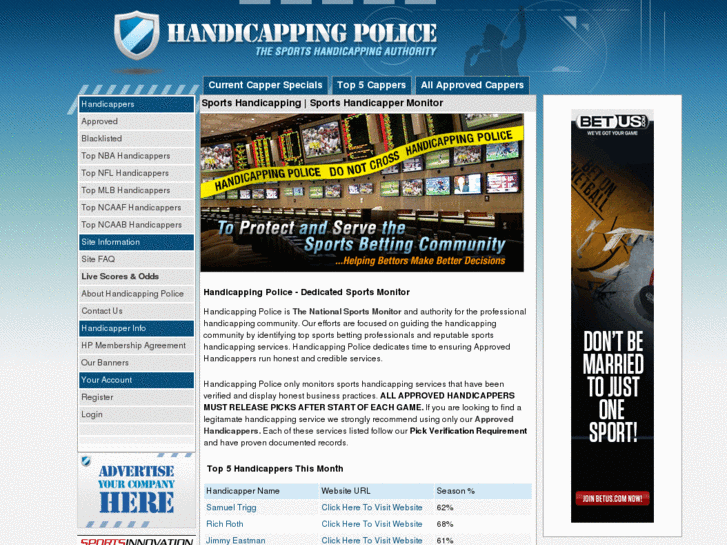 www.handicappingpolice.com