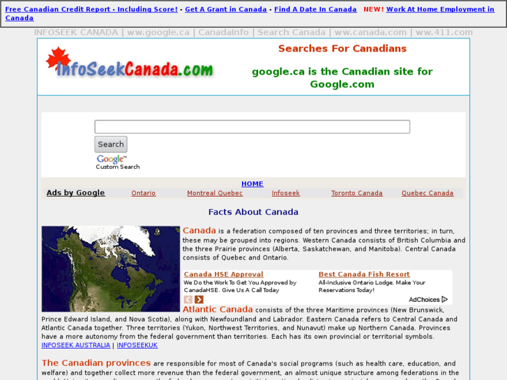 www.infoseekcanada.com