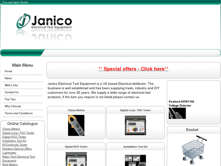 www.janicoelectricaltestequipment.com