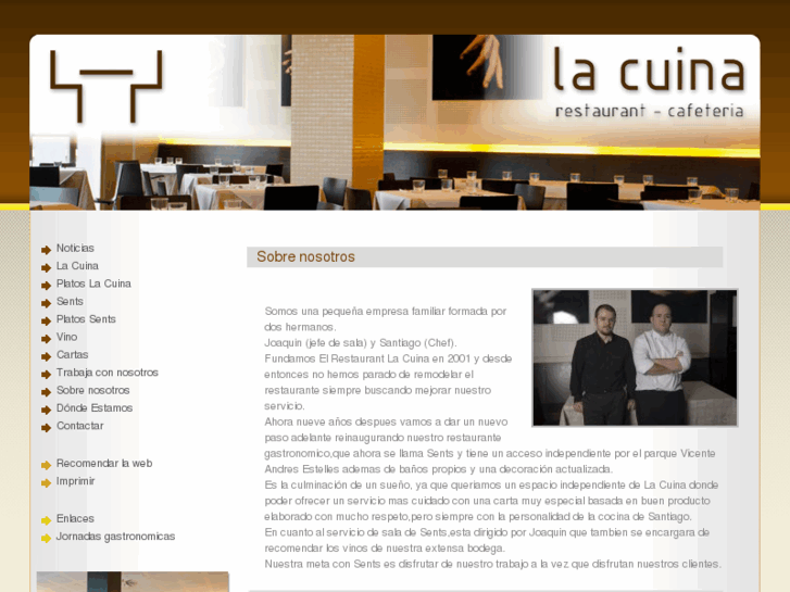 www.lacuinarestaurant.es