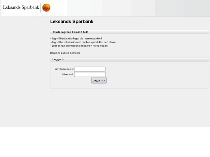 www.leksandssparbank.info