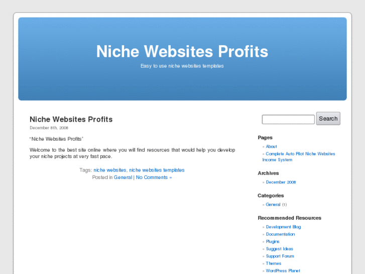 www.nichewebsitesprofits.com