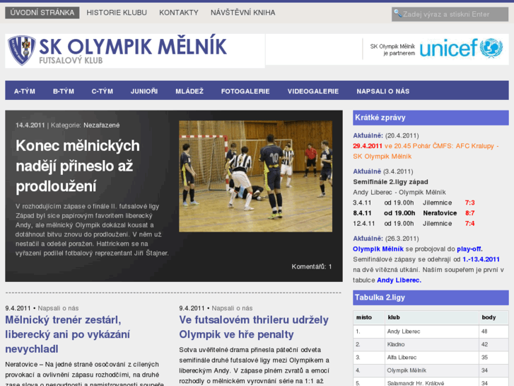 www.olympikmelnik.cz