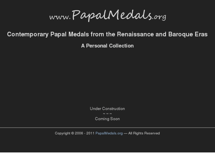 www.papalmedals.org