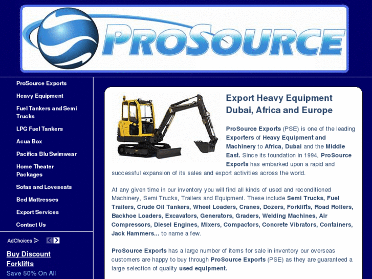 www.prosourceexports.com