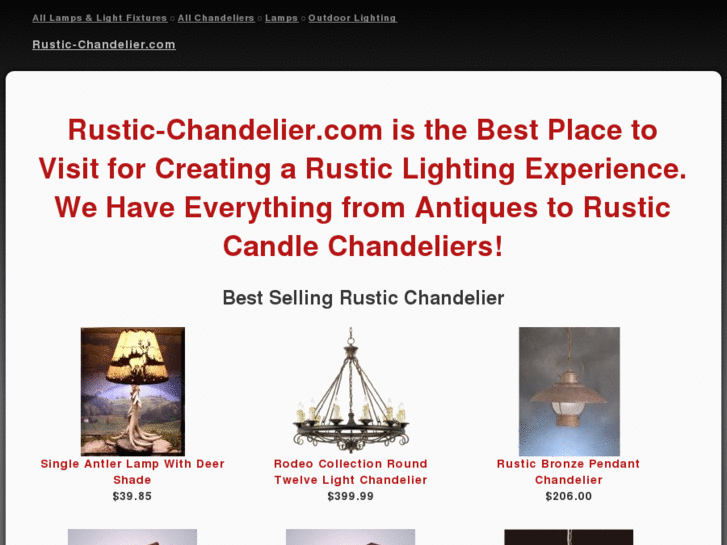 www.rustic-chandelier.com