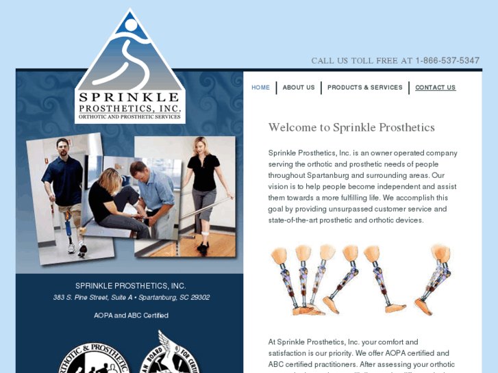 www.sprinkleprosthetics.com