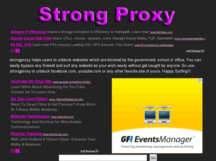 www.strongproxy.info