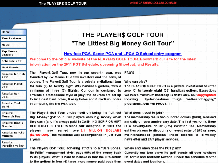 www.theplayersgolftour.com