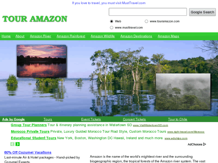 www.touramazon.com