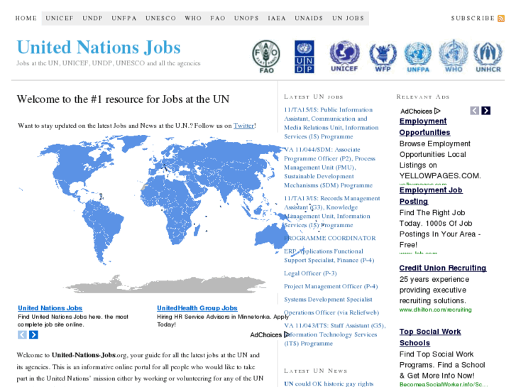 www.unitednationsjobs.info